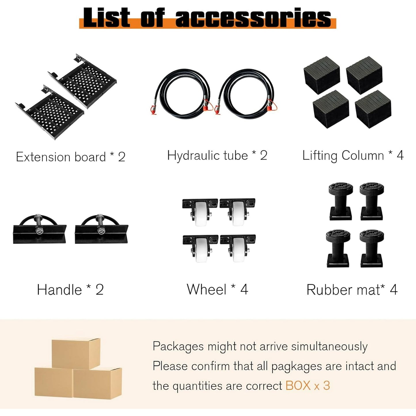 Jocisland Portable Car Lift, Capable of Lifting 5000 LBS Quick Jack with a Maximum Height of 26", Car Lifts for Shop and Home Garage, Black