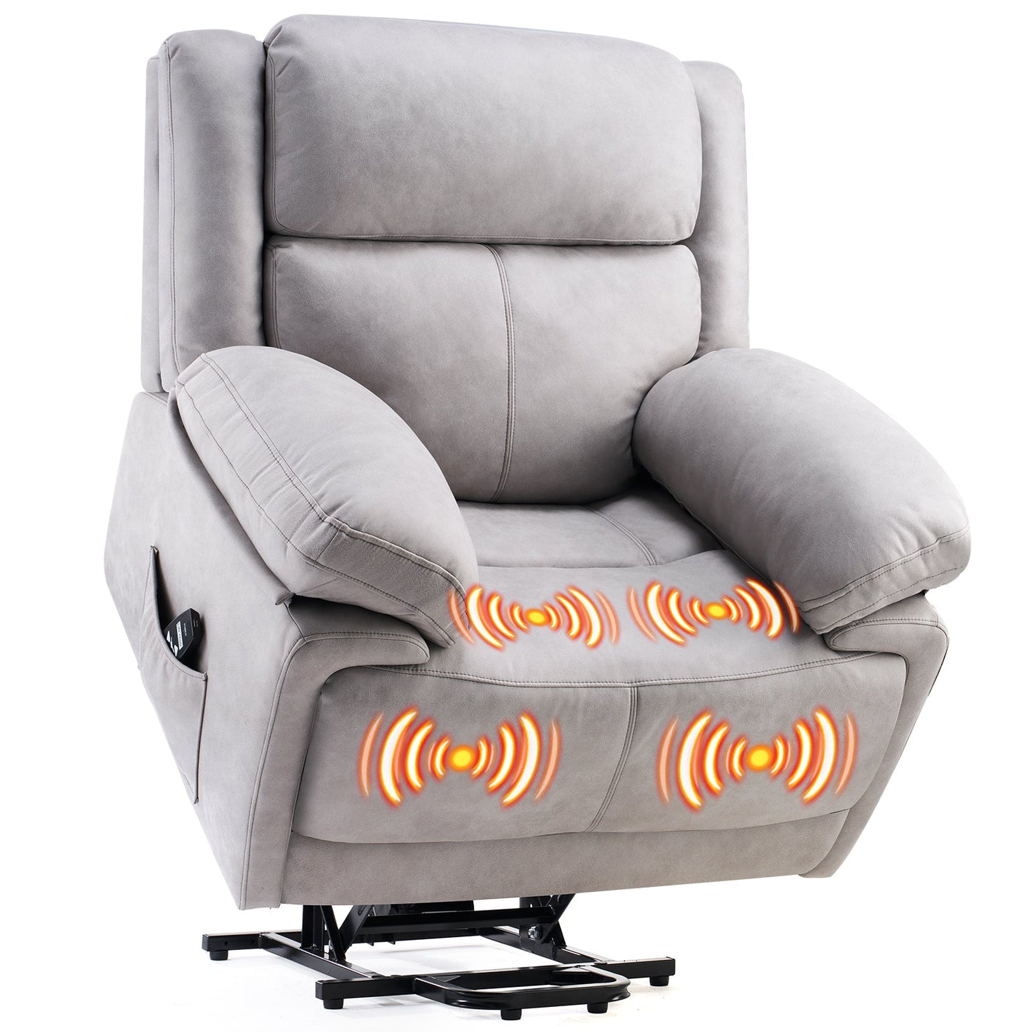 Electric Power Lift Chair for Elderly - Oversized Lift Chair Recliner, Big and Tall