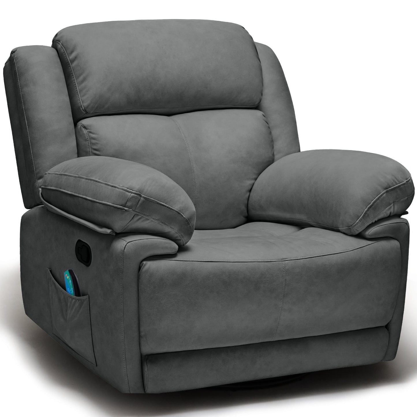 Oversized Swivel Rocker Recliner Chair, Comfortable and Stylish Seating for Adults