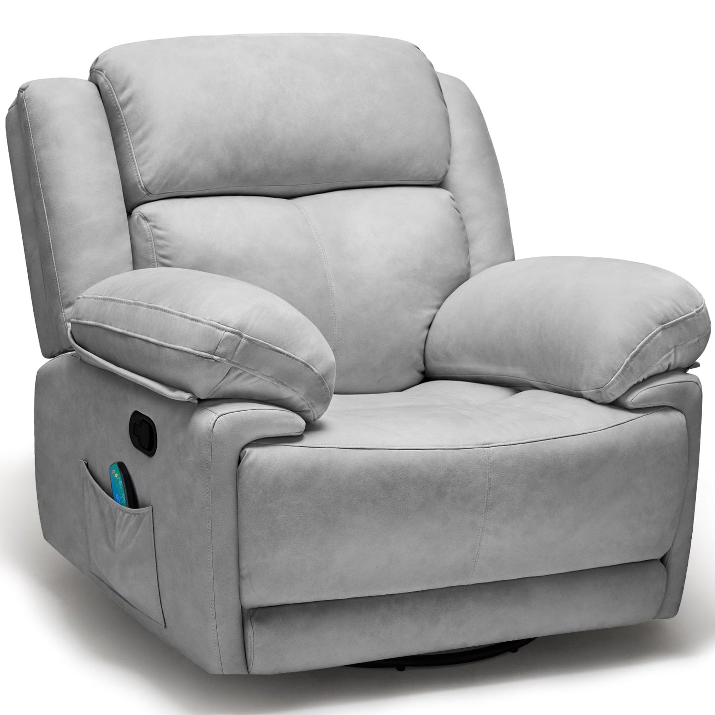 Oversized Swivel Rocker Recliner Chair, Comfortable and Stylish Seating for Adults