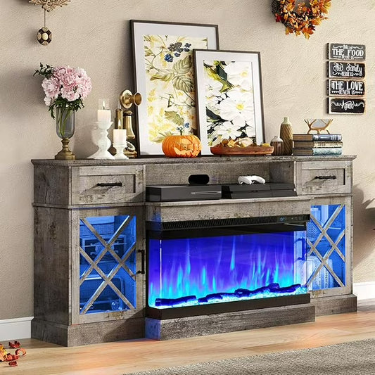 amerlife 70" Tv Stand, Farmhouse