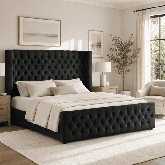 VanAcc 6.3" Thick Wrap Me Up Fluted Bed by Modern